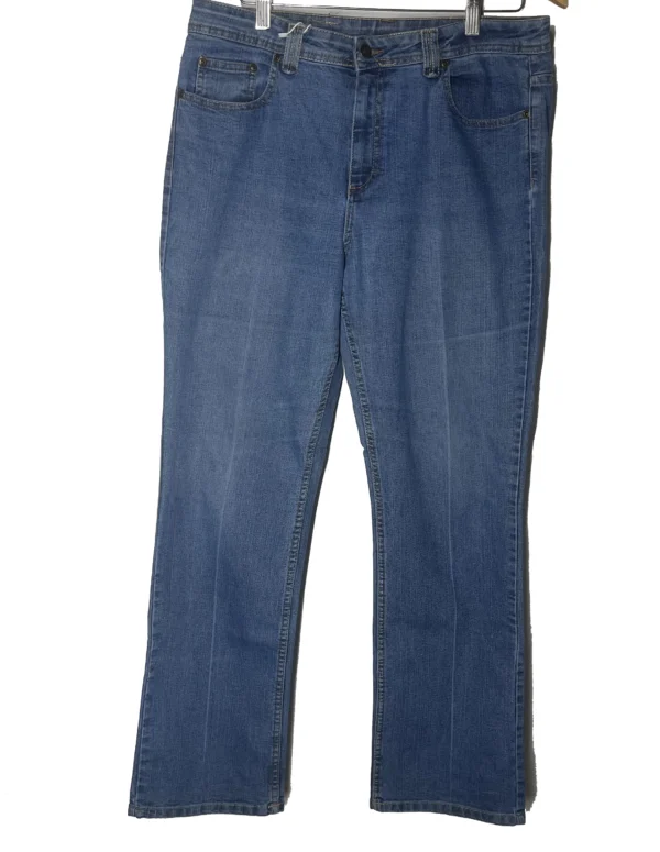 Classic Mid-Blue Bootcut Jeans