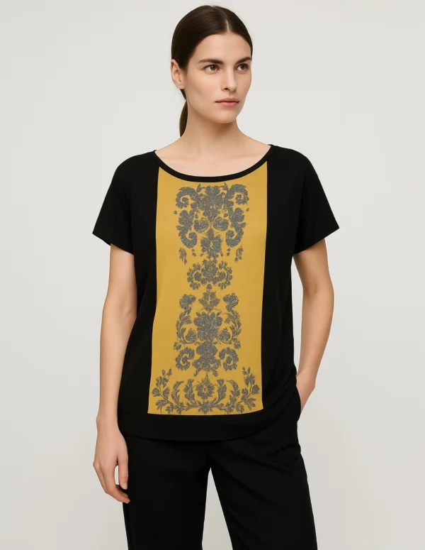 RICKI’S Baroque Oversized Top